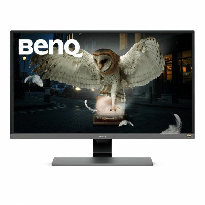 Benq EW3270U 80 cm (31.5") 3840 x 2160 Pixeles 4K Ultra HD LED Negro, Gris, Metálico