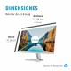 HP M24fw 60,5 cm (23.8") 1920 x 1080 Pixeles Full HD LED Plata