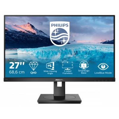 Philips S Line 275S1AE/00 LED display 68,6 cm (27") 2560 x 1440 Pixeles 2K Ultra HD LCD Negro