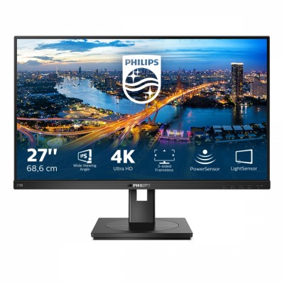 Philips B Line 278B1/00 LED display 68,6 cm (27") 3840 x 2160 Pixeles 4K Ultra HD Negro