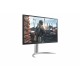 LG 27UP550P-W pantalla para PC 68,6 cm (27") 3840 x 2160 Pixeles 4K Ultra HD Plata, Blanco