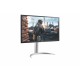 LG 27UP550P-W pantalla para PC 68,6 cm (27") 3840 x 2160 Pixeles 4K Ultra HD Plata, Blanco