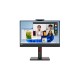 Lenovo ThinkCentre Tiny-In-One 24 LED display 60,5 cm (23.8") 1920 x 1080 Pixeles Full HD Pantalla táctil Negro