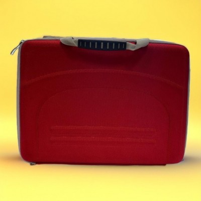 Funda maletín ROJO con cremallera para portátiles 12" y 13.3"