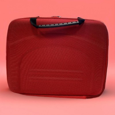 Funda maletín ROJO EVA con cremallera para portátiles 11" a 12"