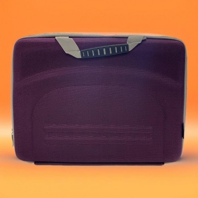 Funda maletín MORADO con cremallera para portátiles de 12" a 13.3"