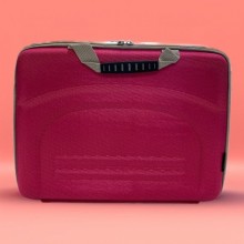 Funda maletín ROSA con cremallera para portátiles de 12" a 13.3"