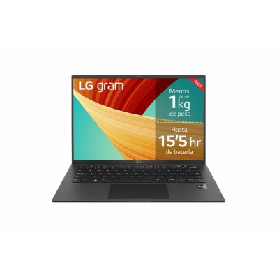 LG Gram 14Z90R-G.AP75B ordenador portatil Intel® Core™ i7 i7-1360P Portátil 35,6 cm (14") WUXGA 16 GB LPDDR5-SDRAM 512 GB