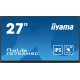 Monitor iiyama ProLite T2755MSC-B1 para PC 68,6 cm (27") 1920 x 1080 Pixeles Full HD LED táctil