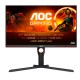 Monitor AOC G3 U27G3X/BK para PC 68,6 cm (27") 3840 x 2160 Pixeles 4K Ultra HD LED