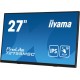 Monitor iiyama ProLite T2755MSC-B1 para PC 68,6 cm (27") 1920 x 1080 Pixeles Full HD LED táctil