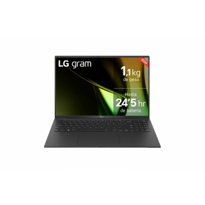 LG Gram 16ZD90S-G.AX75B ordenador portatil Intel Core Ultra 7 155H Portátil 40,6 cm (16") WQXGA 16 GB LPDDR5-SDRAM 512 GB SSD Wi