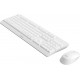 Teclado Philips 3000 con Ratón incluido Blanco