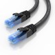 AISENS Cable De Red Latiguillo RJ45 Cat.6 UTP AWG26 CCA, Negro, 10 m