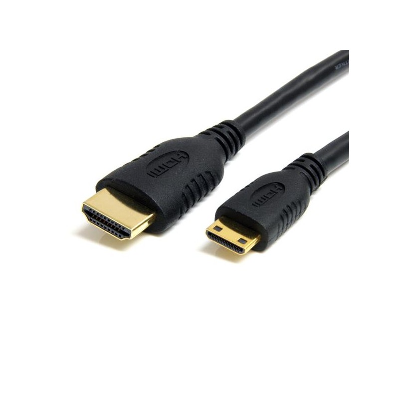 Cable HDMI de alta velocidad con Ethernet blanco (0,5 metros) - HDMI - LDLC