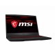 MSI Gaming GF65 9SEXR-236XES Thin Negro Portátil 39,6 cm (15.6") 1920 x 1080 Pixeles 9na generación de procesadores Intel®